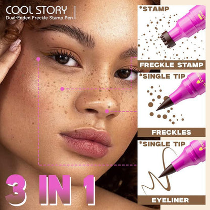Waterproof Faux Freckles Pen with Fine Tip for Natural-Looking Freckles