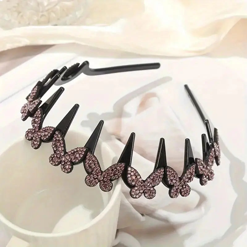 Women's 4-Piece Elegant Butterfly Headbands