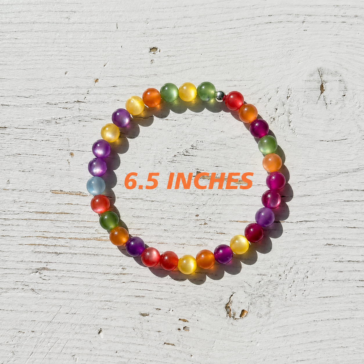 UV Reactive Rainbow Beaded Dopamine Choker