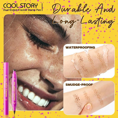Waterproof Faux Freckles Pen with Fine Tip for Natural-Looking Freckles