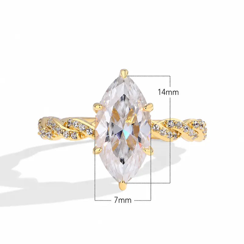 Eternal Marquise Bridal Ring Set