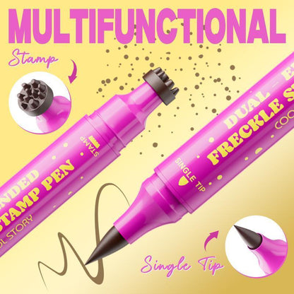 Waterproof Faux Freckles Pen with Fine Tip for Natural-Looking Freckles