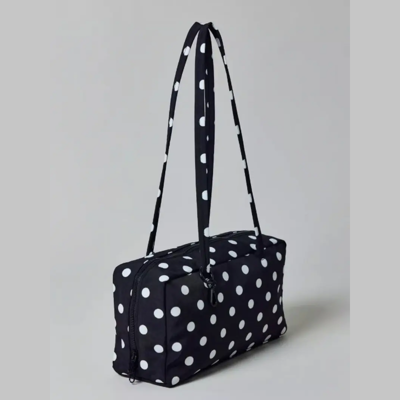 Large Nylon Bowler Tote Bag