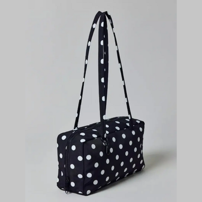 Large Nylon Bowler Tote Bag