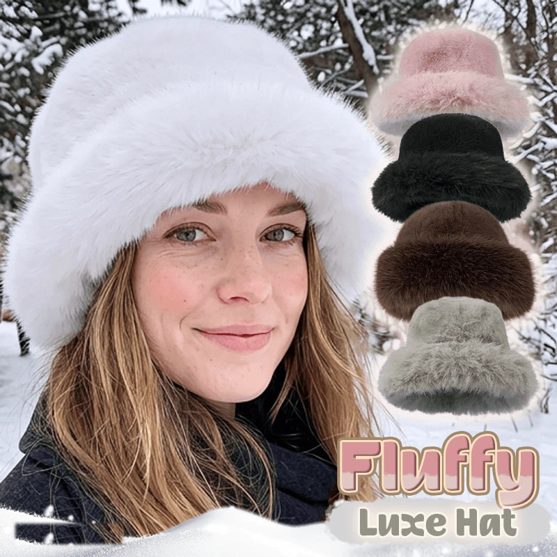 Women's Fluffy Faux Fur Winter Hat