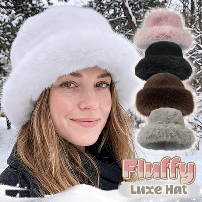 Women's Fluffy Faux Fur Winter Hat