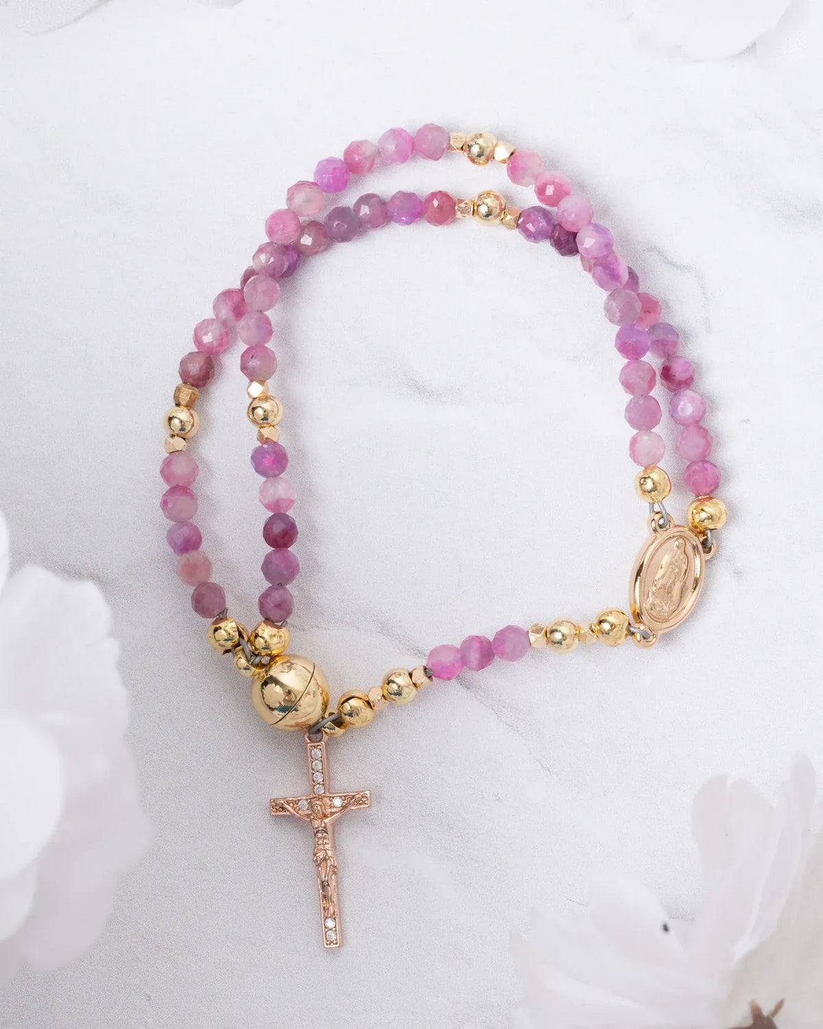 Handcrafted rosary bracelets -  A Warm Companion for Your Faith Journey