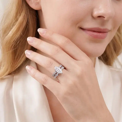 Eternal Marquise Bridal Ring Set