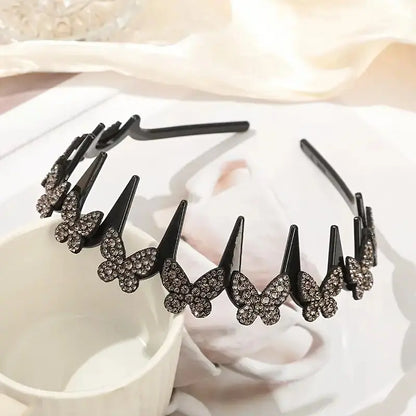 Women's 4-Piece Elegant Butterfly Headbands