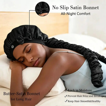 Flexible Satin Hair Protection Cap