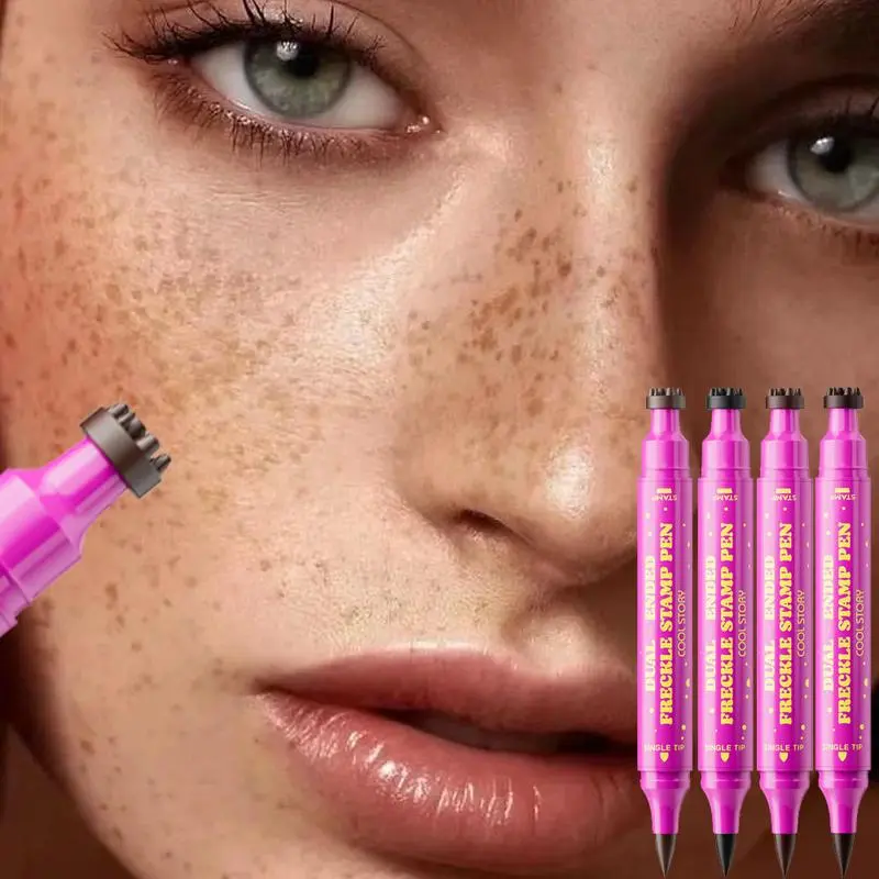 Waterproof Faux Freckles Pen with Fine Tip for Natural-Looking Freckles
