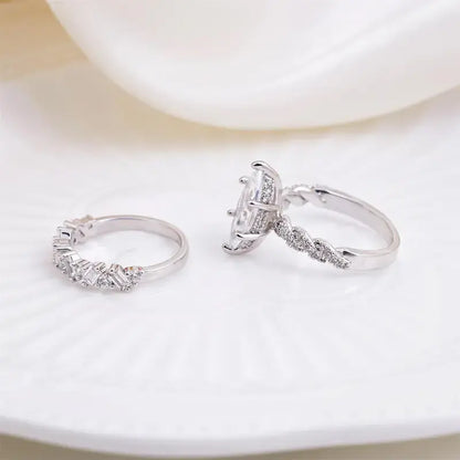 Eternal Marquise Bridal Ring Set