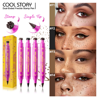 Waterproof Faux Freckles Pen with Fine Tip for Natural-Looking Freckles