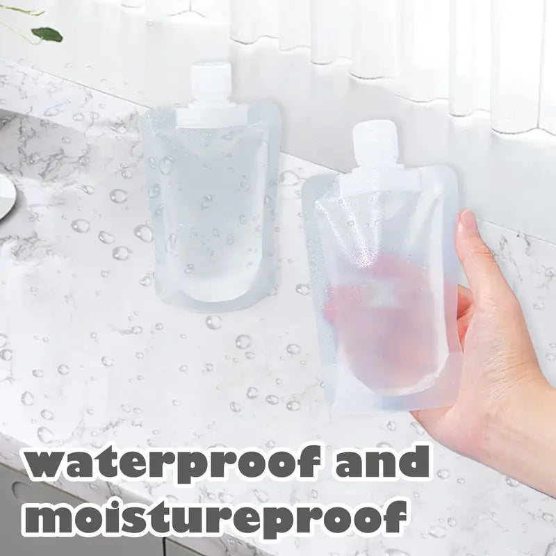 12 Counts Reusable Plastic Pouches