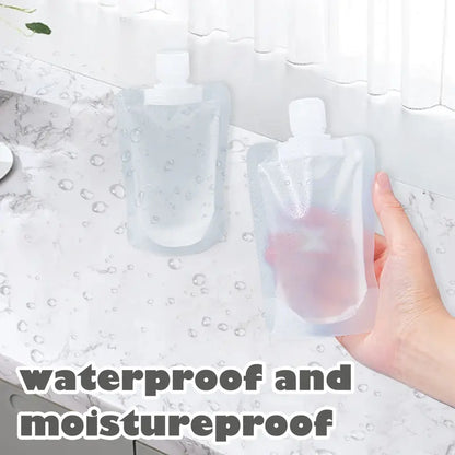 12 Counts Reusable Plastic Pouches