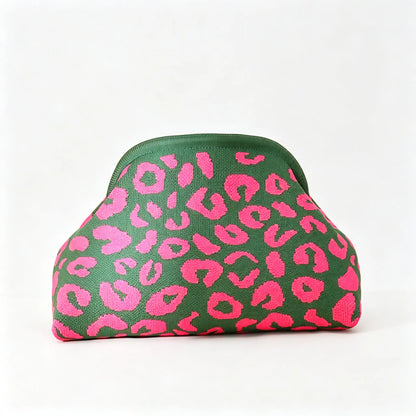 Women's Color-Block Handheld Bag