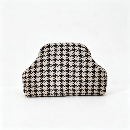 Women's Color-Block Handheld Bag