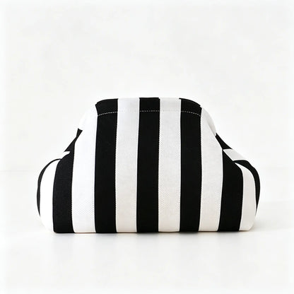 Women's Color-Block Handheld Bag