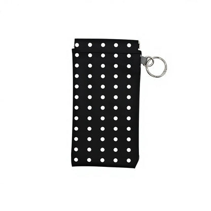 Soft PU Leather Sunglasses Pouch Elastic Opening Eyeglasses Bag