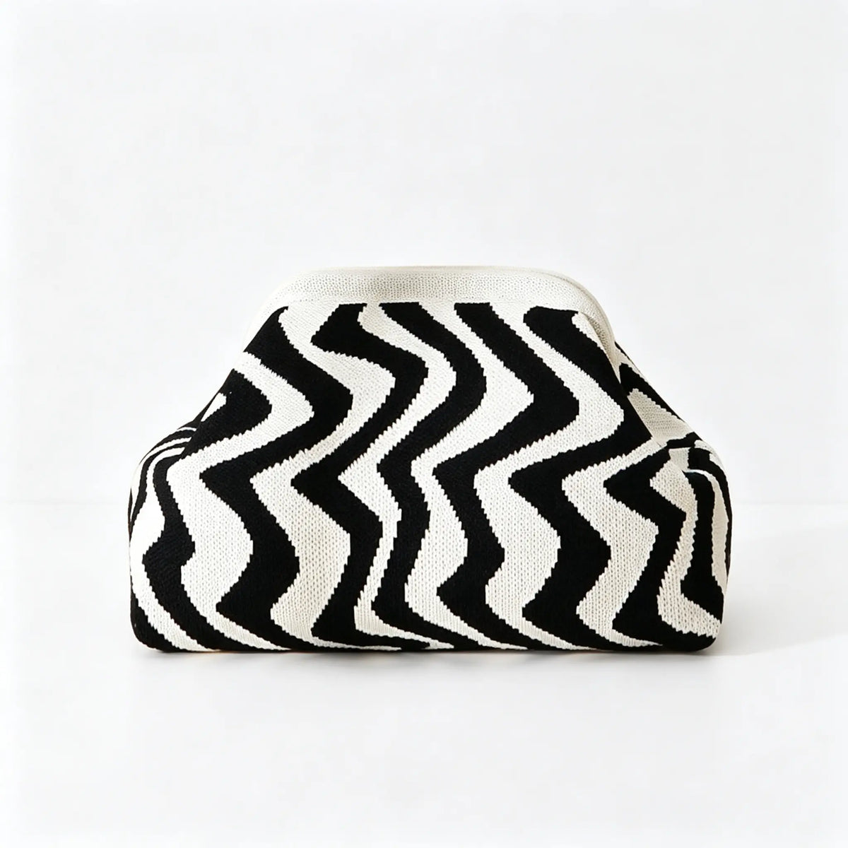 Women's Color-Block Handheld Bag