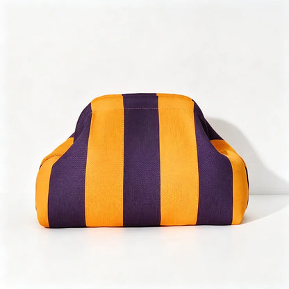 Women's Color-Block Handheld Bag