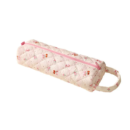 Quilted Large Capacity Travel Makeup & Toiletry Bag