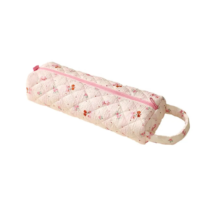 Quilted Large Capacity Travel Makeup & Toiletry Bag