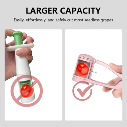 Safe Grape Cutter for Kids – Quick Fruit Quartering Tool