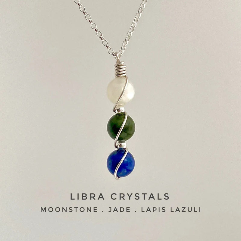 Handmade Zodiac Crystal Necklace