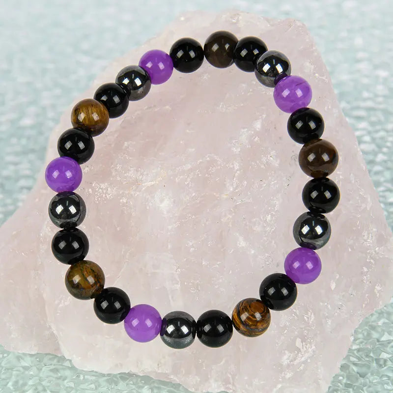 Protection Crystal Beaded Bracelet