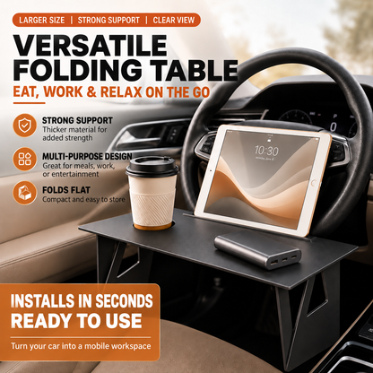 3-Sec Setup & Fold | 4-in-1 Transformations | 18 lbs Heavy-Duty Load | For Bed, Car and Outdoors
