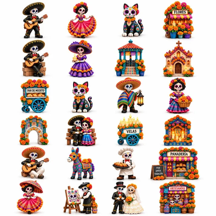 2026 'Day of the Dead Village' – A Day of the Dead-themed 24-day collector's edition advent calendar, featuring 24 unique miniatures.