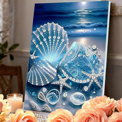 Fireworks Romantic Castle 5D Sparkling Diamond Painting Set