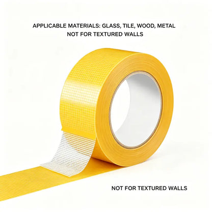 Heavy-Duty Double Sided Tape, Strong Adhesive, Waterproof & Removable