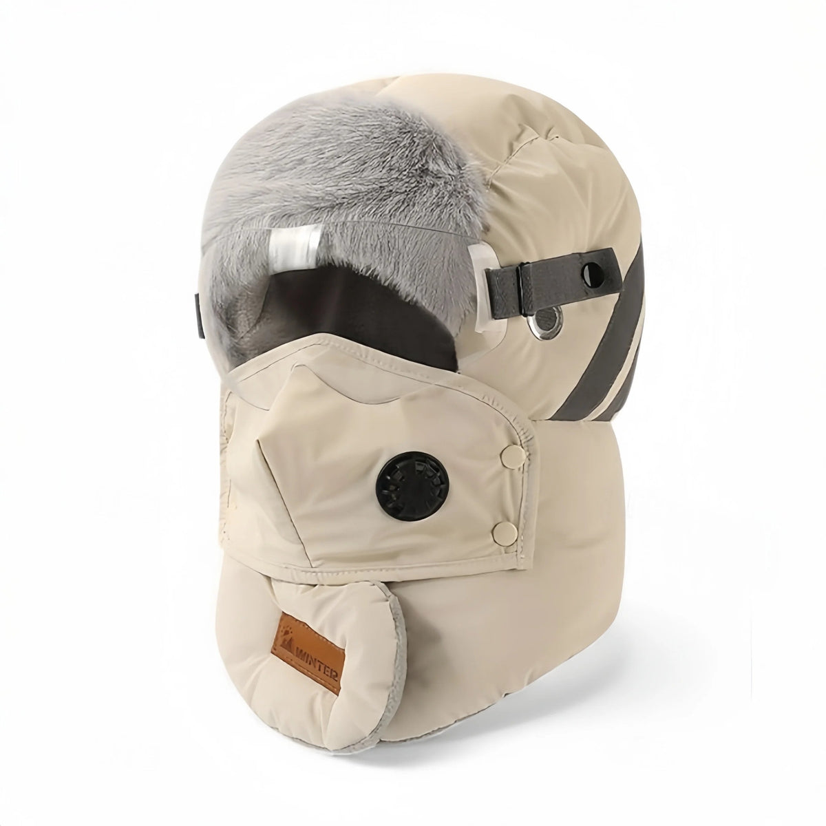 Waterproof Winter Goggles Aviator Bomber Hat