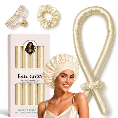 Satin Heatless Curling Set