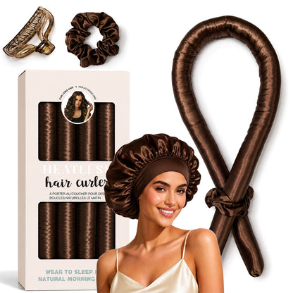 Satin Heatless Curling Set