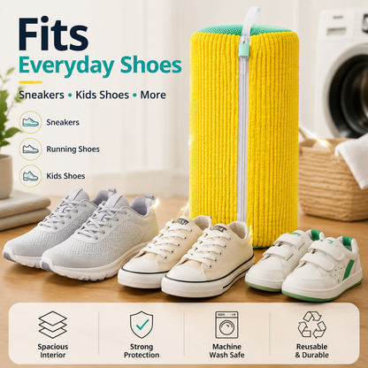 No-Scrub Sneaker Washing Bag