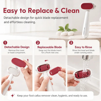 Dual-Sided Foot Callus Remover
