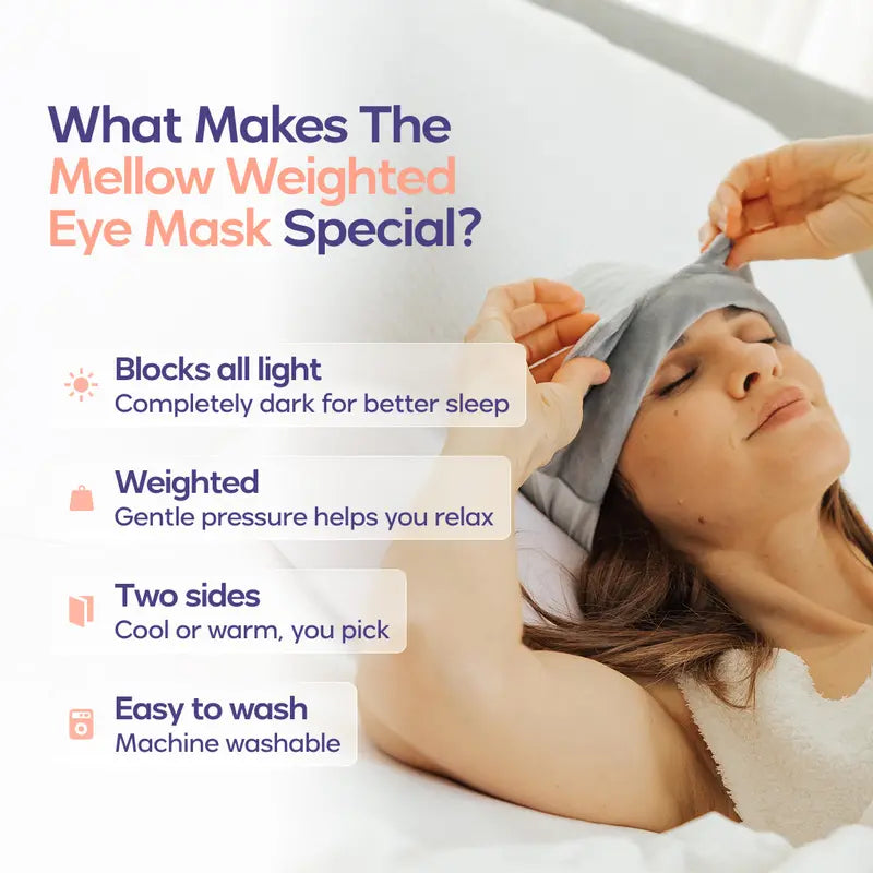 Weighted 360° Wraparound Sleep Eye Mask