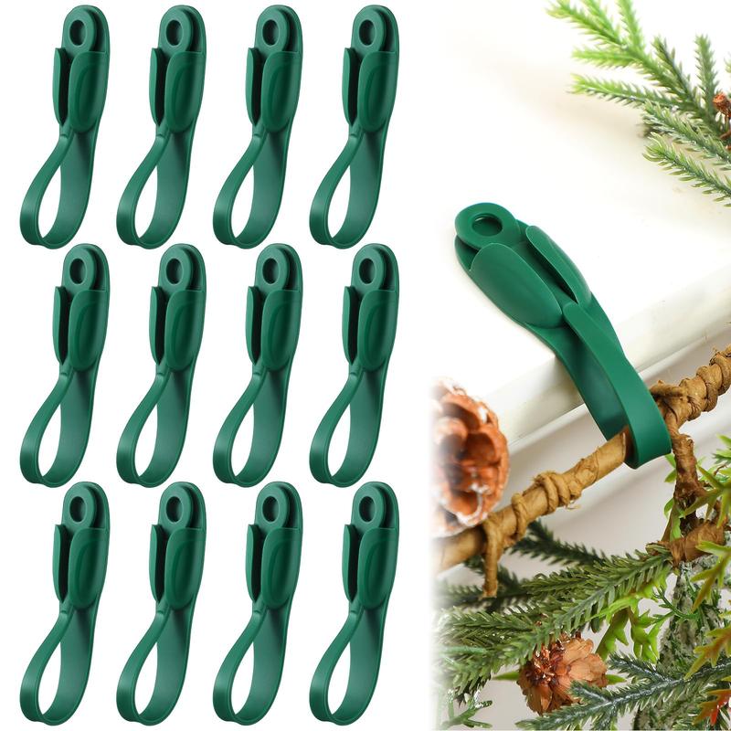 🔥HOT SALE 49% OFF - 🎅Christmas Garland Hanger Mantle Garland Hooks, No Drill (Set of 4)