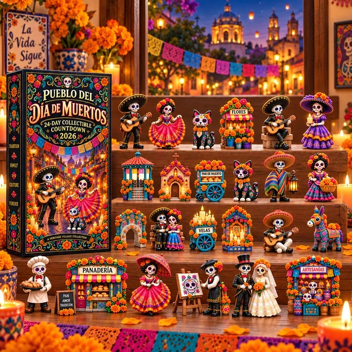 2026 'Day of the Dead Village' – A Day of the Dead-themed 24-day collector's edition advent calendar, featuring 24 unique miniatures.