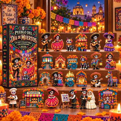 2026 'Day of the Dead Village' – A Day of the Dead-themed 24-day collector's edition advent calendar, featuring 24 unique miniatures.