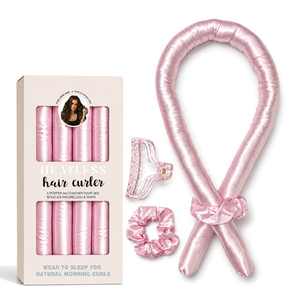 Satin Heatless Curling Set
