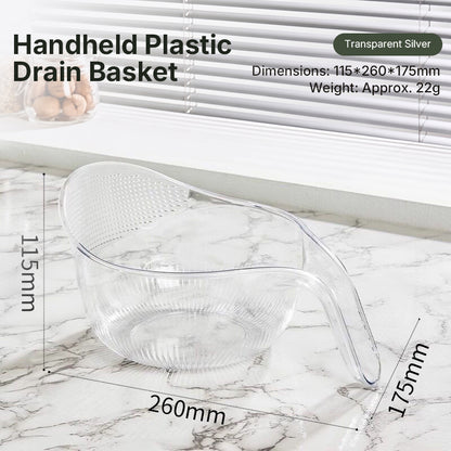 Multifunction Rice Strainer Bowl with Handle