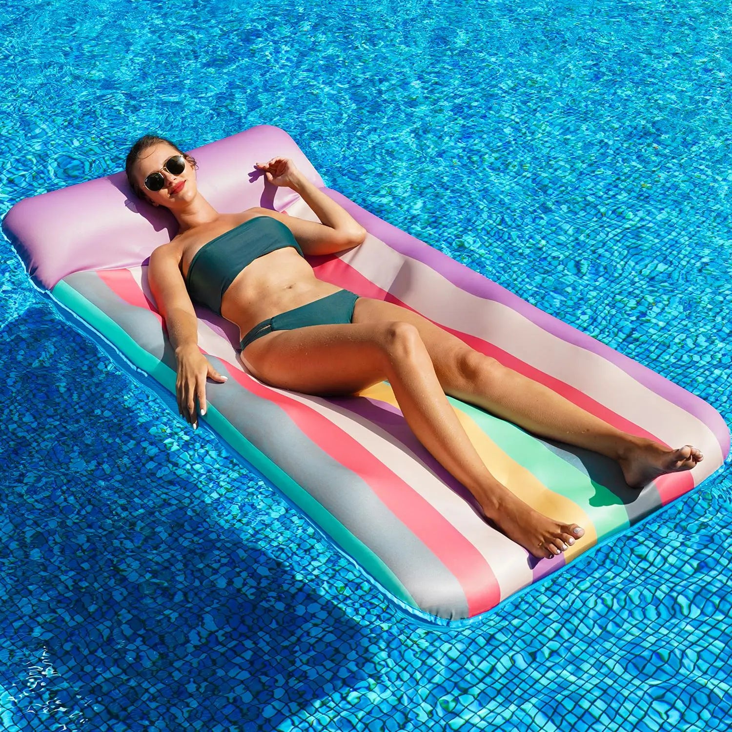 Fabric Covered Pool Float Mattress