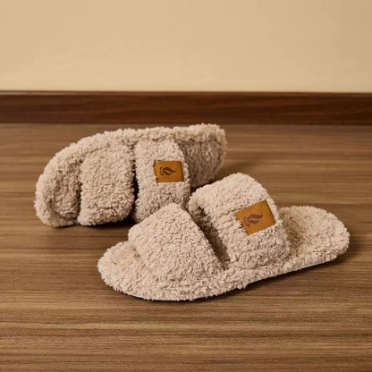 Women’s Fuzzy Memory Foam Slippers Non-Slip