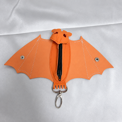 Bat-Shaped Mini Coin Purse