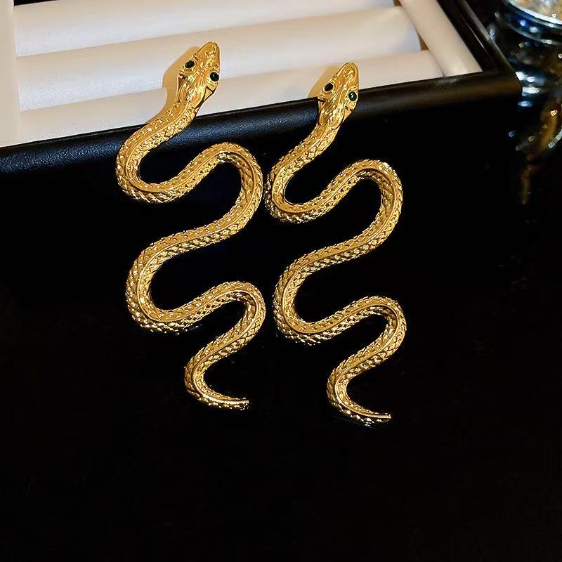 925 Sterling Silver Long Drop Earrings – Chain Dangle Earrings