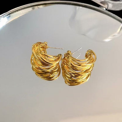 925 Sterling Silver Long Drop Earrings – Chain Dangle Earrings